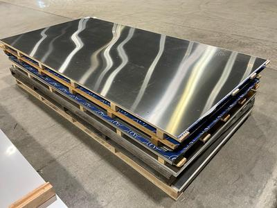 Översiktsbild av aluminium sheet material